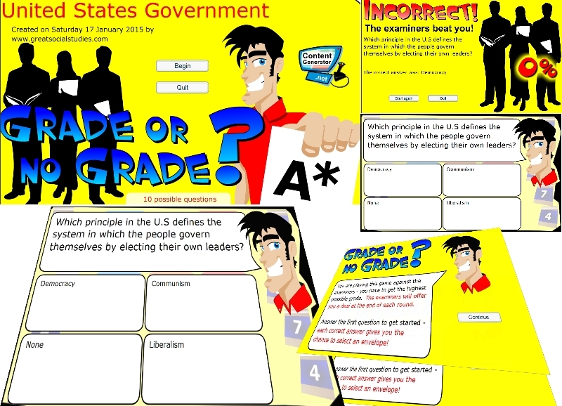 Learn US government with fun games to play | GREAT SOCIAL STUDIES